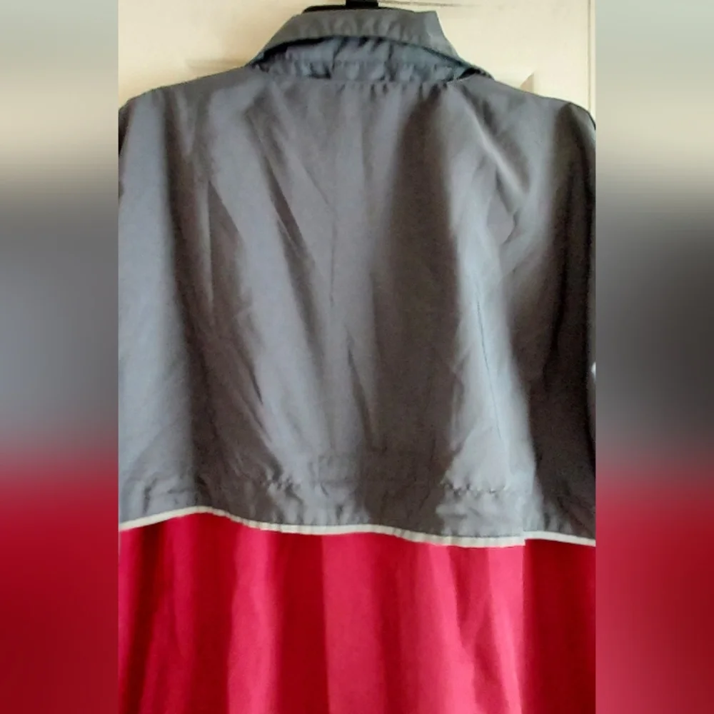 Performance Technical Wear Mens Large Convertible Windbreaker Jacket Vest Zip